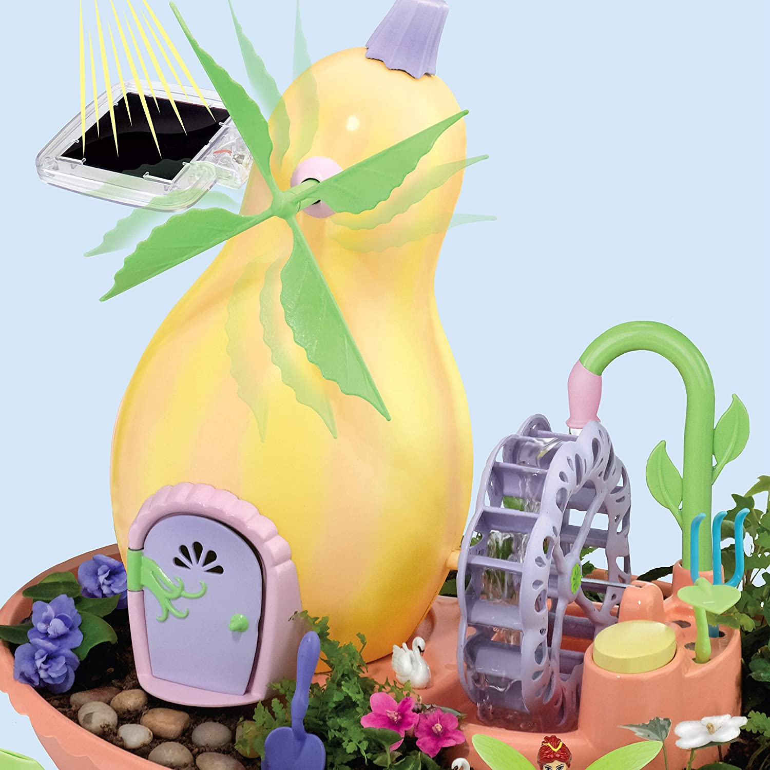 My Fairy Garden Windmill Terrace Solar Power Playset $17.92 + Free Shipping w/ Prime or on $25+