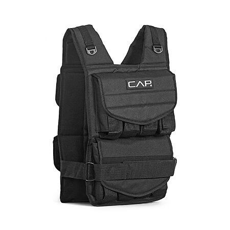 CAP Barbell Adjustable Weighted Vest, 40 Lb $59 + Free Shipping w/ Prime - Amazon $58.99