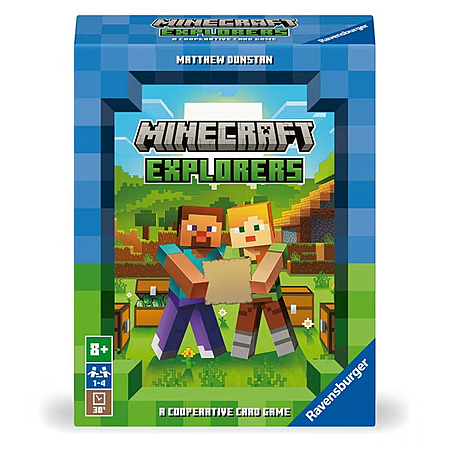 Ravensburger Minecraft Explorers Cooperative Card Game (Ages 8+) $7.20 + Free Shipping w/ Walmart+