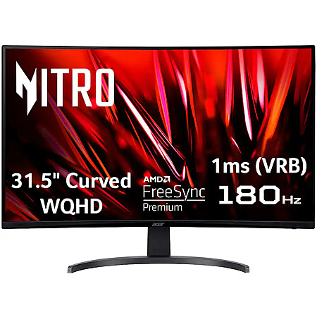 Acer Nitro 31.5in QHD 180Hz Monitor $190 (Best Buy)
