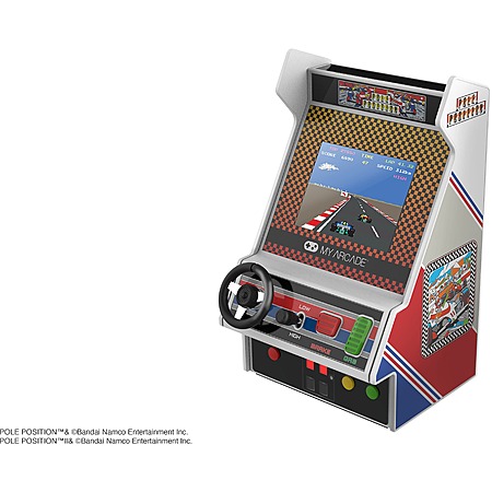 Pole Position Portable Retro Arcade Player