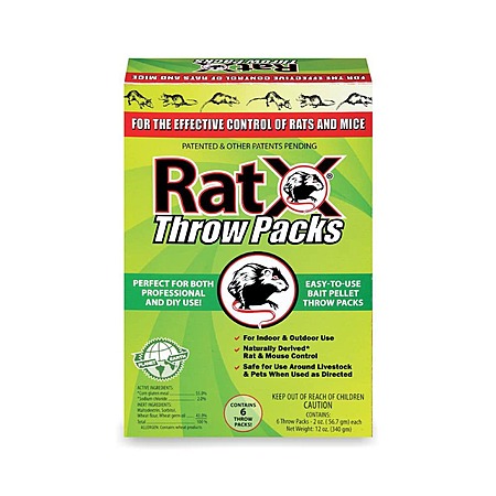 Home Depot: RatX 2 oz. Throw Packs Bait Pellets (6-Count) 12 oz. total ...