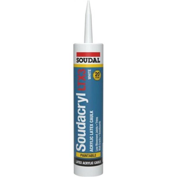 DAP Acr. Latex Caulk Plus Silicone 10.1oz 6-pack & more $1.44
