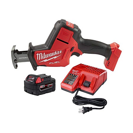 Milwaukee M18 FUEL 18V HACKZALL Reciprocating Saw w/ 5.0Ah Battery & Charger $149 + Free Shipping