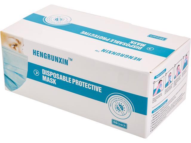 3 Layer Disposable Face Masks- 50 pc for $19.99 + Free Shipping
