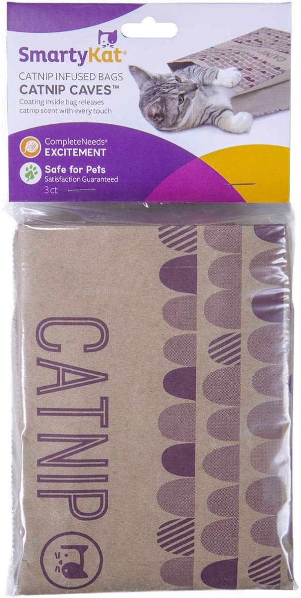SmartyKat Hideout, Tunnel and Playmat Cat Toys [Catnip Caves] $2.87