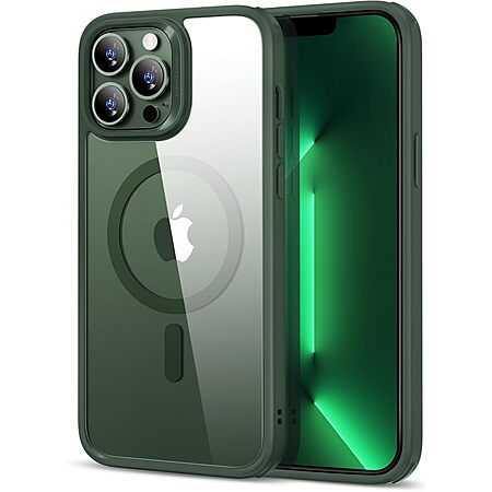 ESR for iPhone 16 Pro Max Case (4 in 1) Set, Translucent Matte Case with Screen Protector, Compatible with MagSafe, Military-Grade Protection, Classic Series,Frosted Green
