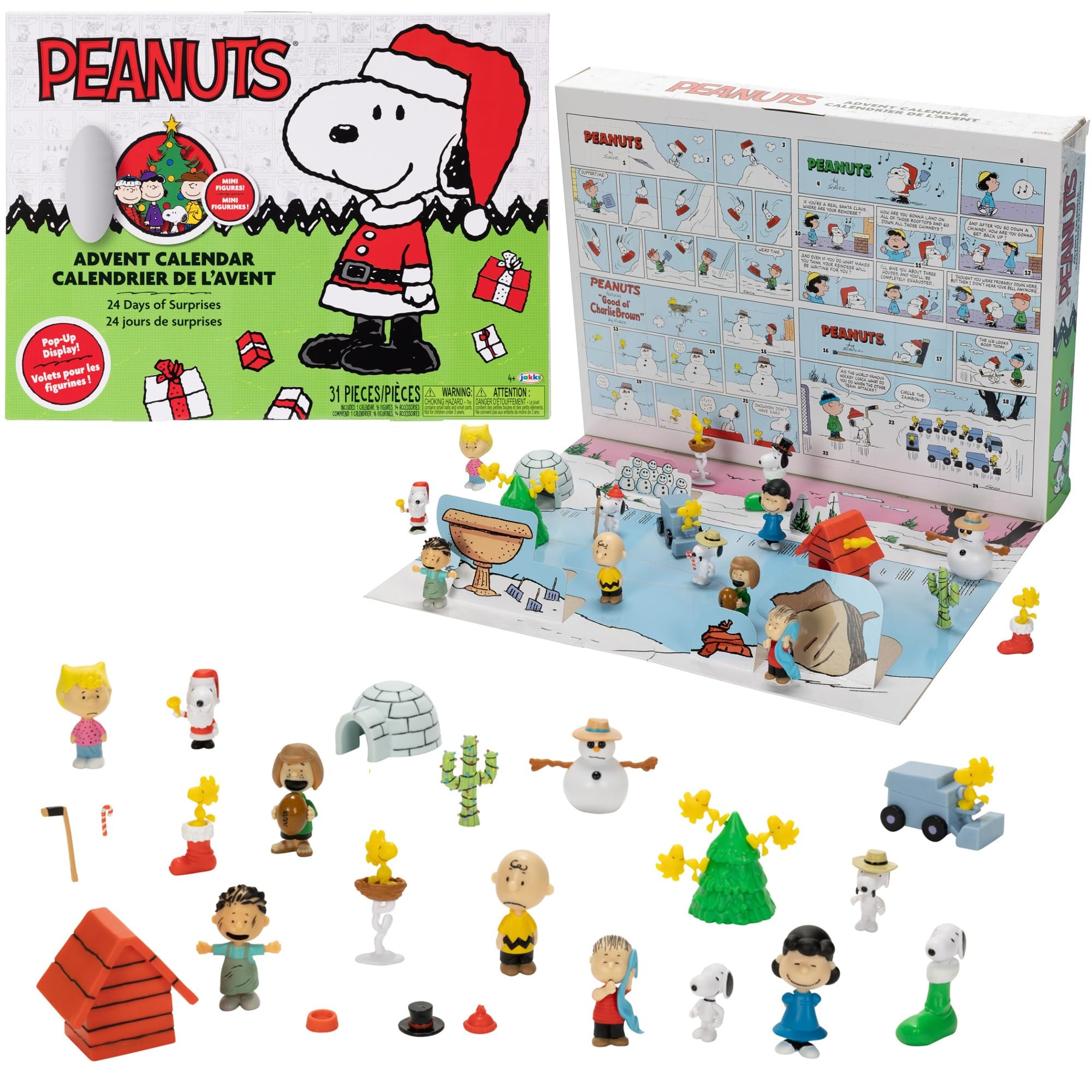 Peanuts Advent Calendar 2024 for Kids Enjoy 24 Days of Countdown