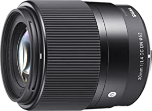 Sigma 30mm F1.4 Contemporary DC DN Lens for Sony E $260