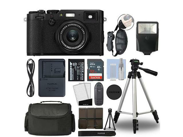 Fujifilm X100F 24.3MP Digital Camera Full HD Wi-Fi Black + 32GB Bundle - $899.95 @ Newegg.com