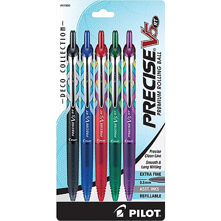 57% Off Pilot Precise V5 RT Deco Pens!