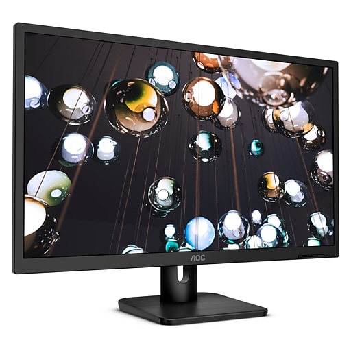 AOC 27E1H 27" Full HD LED Monitor, Black shipped for $105 after coupon