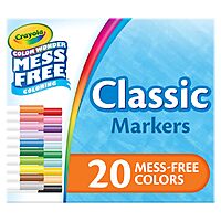 Crayola Color Wonder Marker Refill Set (20ct), Mess Free Broad Line Markers for Toddlers, Mess Free Coloring for Kids, Toddler Gifts $6.29