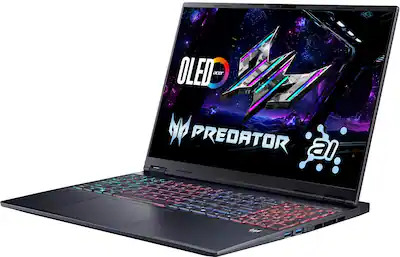 Acer Predator Helios Neo 16S (Cert. Refurb): RTX 5070 Ti, 16" QHD+ 240Hz OLED, Intel Ultra 9 275HX, 32GB DDR5 1TB SSD $1356.99