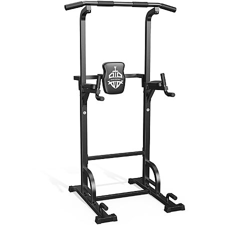 Prime: Sportsroyals Power Tower Dip Station Pull Up Bar for Home Gym, 450LBS $132.99