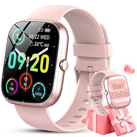 1.91" Smart Watch for Android and iPhone, IP68, 100+ Sports Modes, Bluetooth Calling $12.99