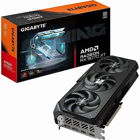 GIGABYTE Radeon RX 9070 XT GAMING OC 16GB GDDR6 Graphics Card $649.99