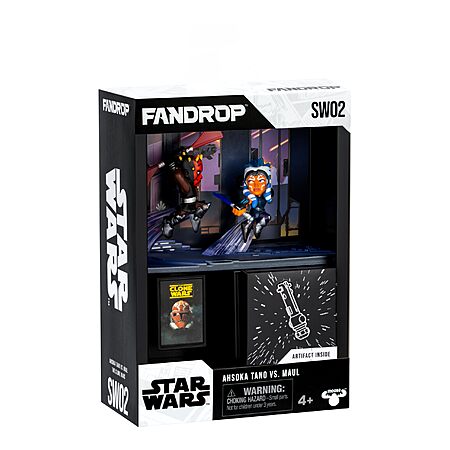 FANDROP SW02-Star Wars: The Clone Warsâ - Ahsoka Tano VS. Maul. FANDROP ...