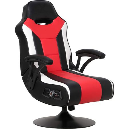 X Rocker Falcon Pedestal PC Office Gaming Chair - Black/Red $117.90 ...