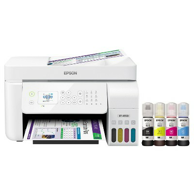 Epson EcoTank ET-4700 Wireless Supertank W/ADF Printer : Target