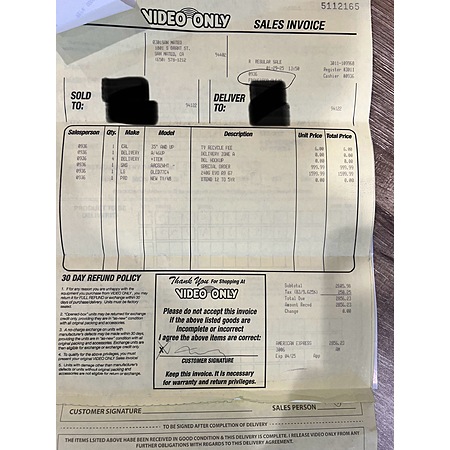 LG OLED TV 77 inch C4 $1699.99 at Video Only stores