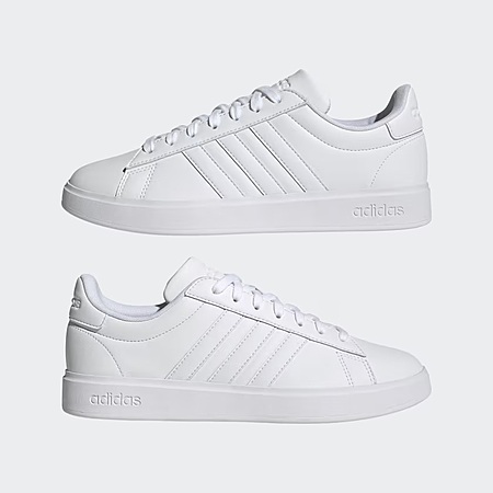 adidas Men's Grand Court Cloudfoam Comfort Shoes (2 Colors) $21 + Free Shipping