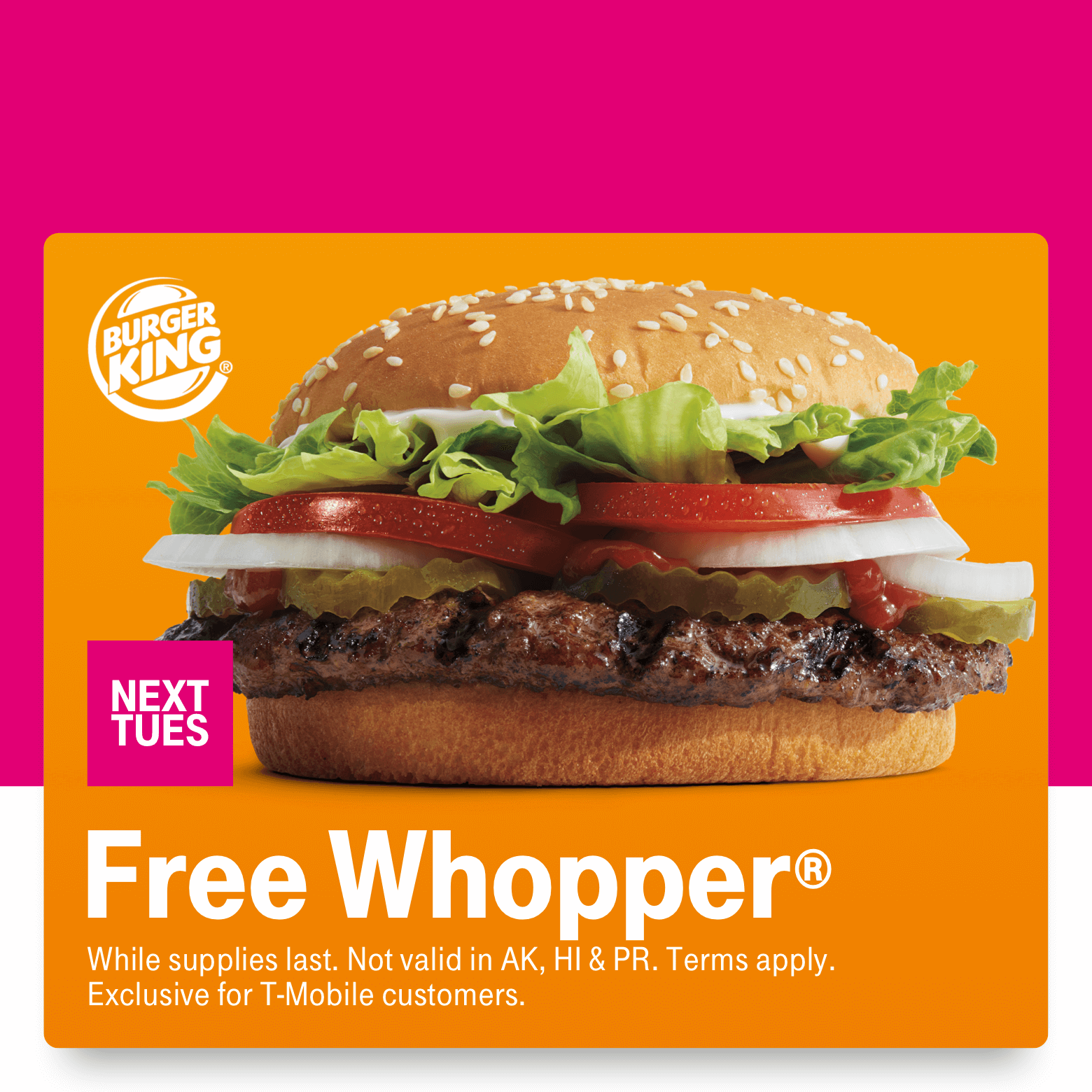 T-Mobile Customers 01/14: Free BK Whopper, $15 Barkbox