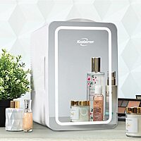 6L Koolatron Mini Fridge w/ Light Up Makeup Mirror $52.16 + Free Shipping