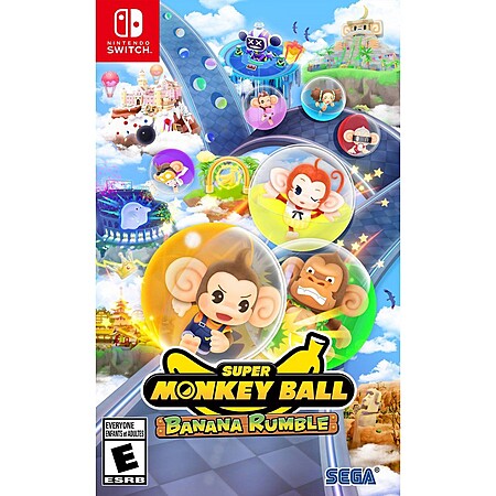 Super Monkey Ball Banana Rumble Launch Edition (Nintendo Switch) $20 + Free Shipping w/ Target 360, Circle Card, or on $35+