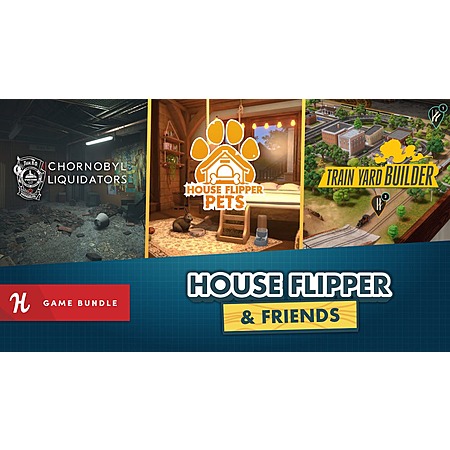 10-Item House Flipper & Friends Game Bundle (PC Digital Downloads): House Flipper, Chorobly Liquidators, The Tenants & More $15