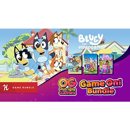 9-Item Outright Games Game Bundle: Transformers Galatic Trials, Bluey: The Videogame & More (PC Digital Download) $20