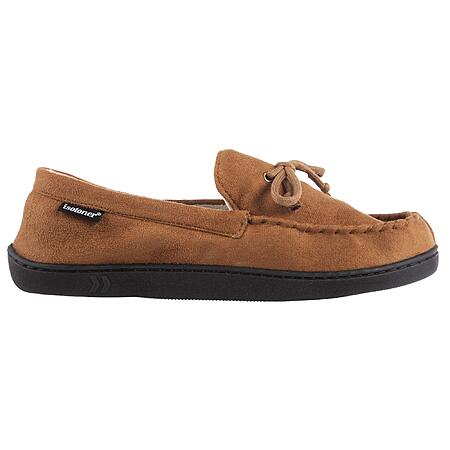 Isotoner Men's Microsuede Moccasin Slippers (Sizes 8-14) $9.78 + Free Shipping w/ Prime or on $35+