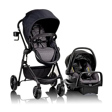 Evenflo Pivot Modular Travel System w/ LiteMax Infant Car Seat (Casual Gray) $143.60 + Free Shipping