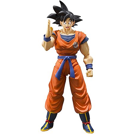 TAMASHII NATIONS Dragon Ball Z - Son Goku -a Saiyan Raised on Earth- Figure $26.50 
