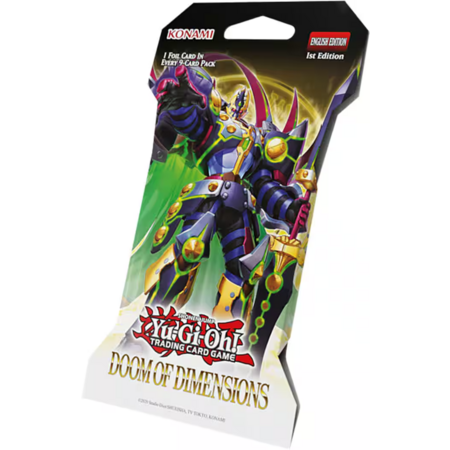 Konami Yu-Gi-Oh! Trading Card Game Sleeved Booster Pack: Doom of Dimensions, Phantom Revenge $2 + Free Shipping