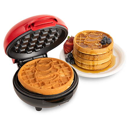 MyMini Santa Claus Holiday Waffle Maker $5 + Free Shipping w/ Walmart+ or on $35+