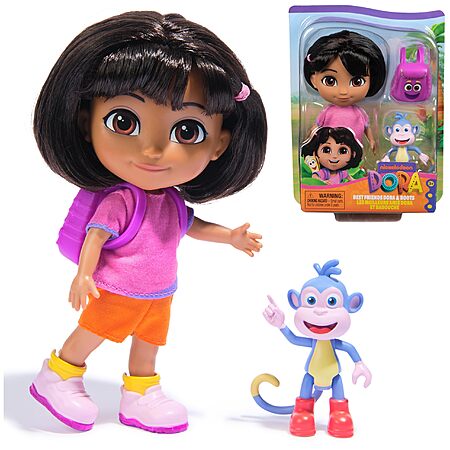 6" Best Friends Dora & Boots Doll Set $4.52 + Free Shipping w/ Prime or on $35+