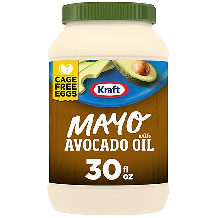 30-Ounce Kraft Reduced Fat Mayo w/ Avocado Oil $3.48 w/ S&S + Free Shipping w/ Prime or on $35+