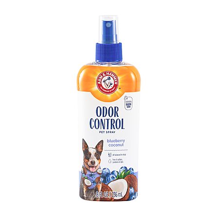 8-Ounce Arm & Hammer Dog Deodorizing Spray w/ Baking Soda (Blueberry Coconut) $2.99 w/ S&S + Free Shipping w/ Prime or on $35+
