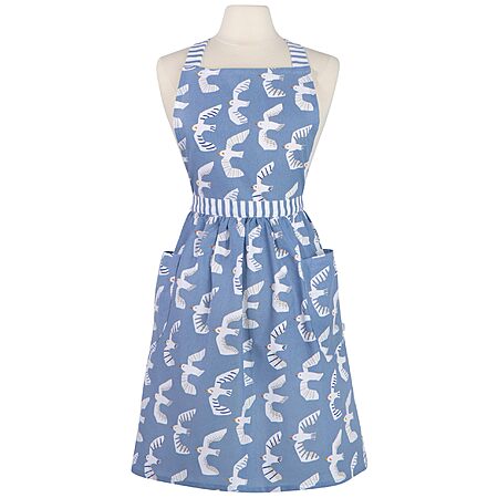 Jubilee Birdie Maisie Cotton Apron (33" x 38.5") $13.45 + Free Shipping w/ Prime or on $35+