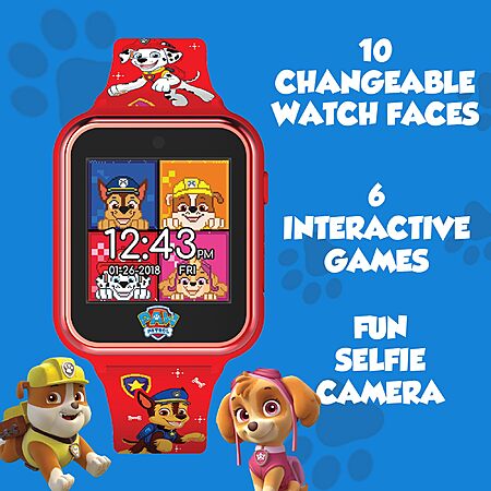 Accutime Paw Patrol Kids Smartwatch w/ Camera (Red) $23.06 + Free Shipping w/ Prime or on $35+