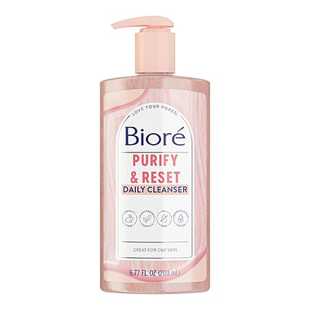 6.77-Ounce Bioré Rose Quartz + Charcoal Daily Purifying Cleanser $4.47 w/ S&S + Free Shipping