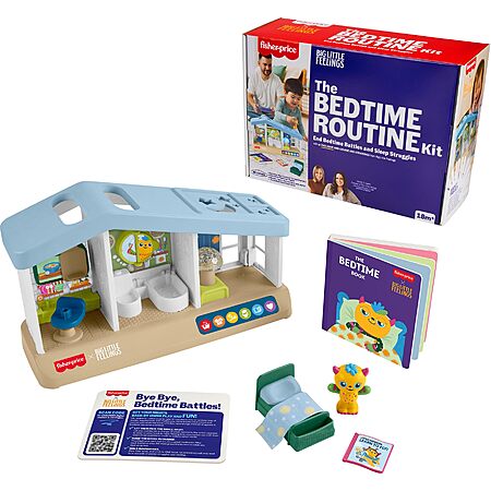 4-Piece Fisher-Price Big Little Feelings Bedtime Routine Kit w/ Lights & Sounds $28.04 + Free Shipping w/ Prime or on $35+
