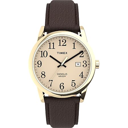 Timex Easy Reader 38mm Men's Watch (Brown) $22.50 + Free Shipping