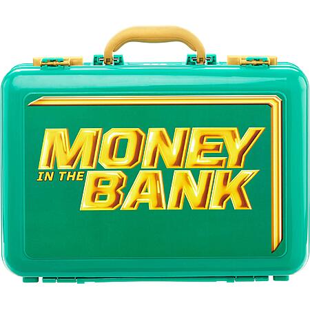WWE Money in The Bank Action Figure Briefcase (Fits up to 8 Action Figures) $24.55 + Free Shipping w/ Prime or on $35+