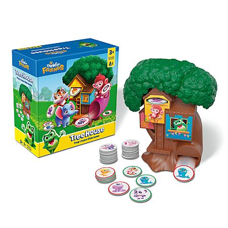 ThinkFun Friends: Tree House - A Token Matching Game - Develop Shape ...