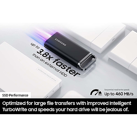 Samsung EDU/EPP: 4TB Samsung T5 Evo USB 3.2 Portable SSD + 256GB Pro Plus MicroSD Card $180
