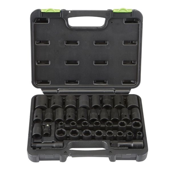 37 Piece Pittsburgh Impact Socket Set $20 AC