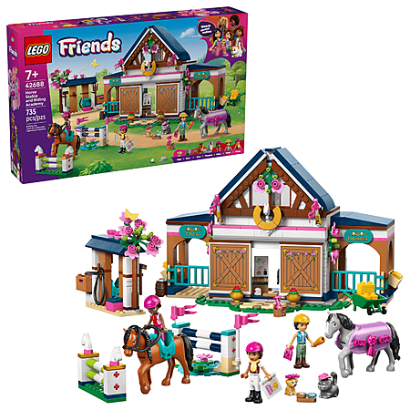 LEGO Friends Horse Stable and Riding Academy, 735 Pieces (42688) $53.99 + Free Shipping