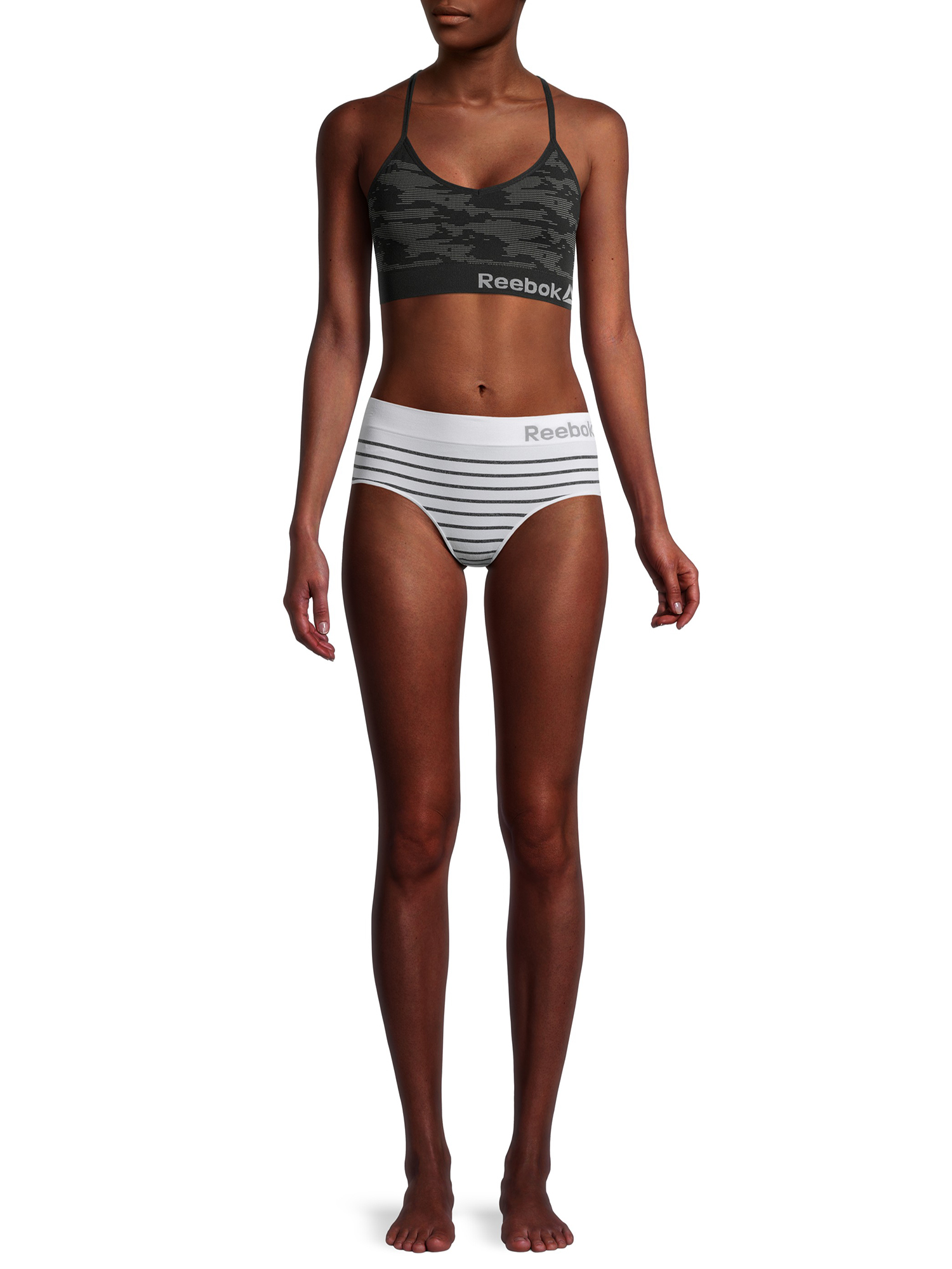 Reebok Women s Seamless Underwear Hipster Thong Boyshort Panties 4 pack 3 Walmart In store YMMV